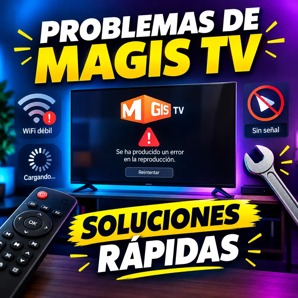 Problemas comunes de Magis TV y cómo solucionarlos